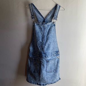 Wild Blue denim overalls dress in medium.